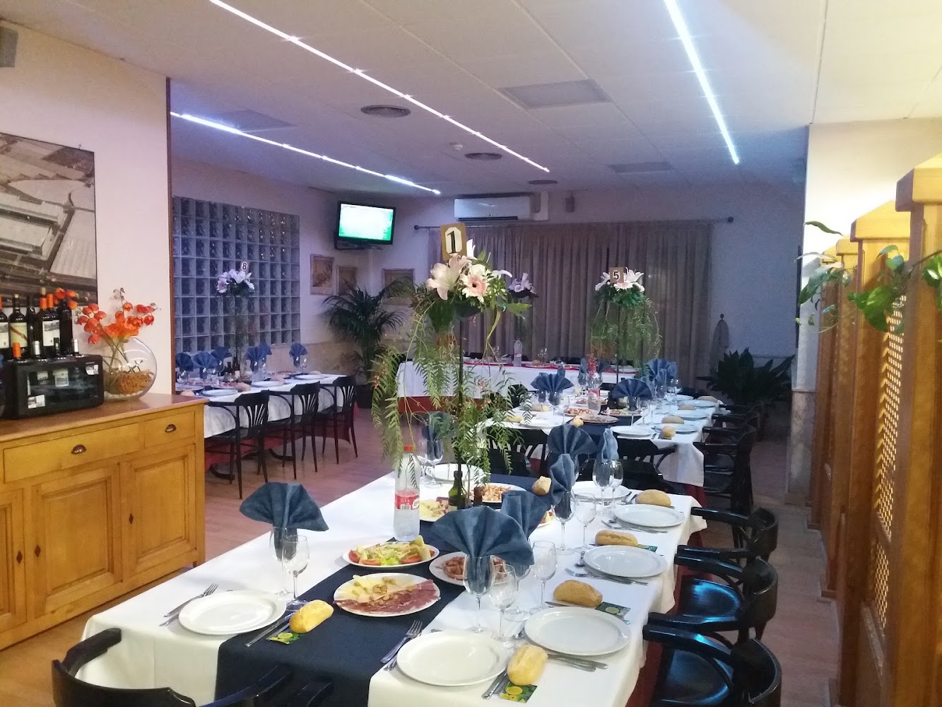 Comedor de Restaurante Femago preparado